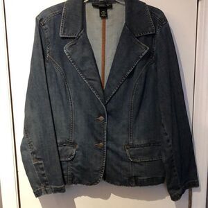 Venezia denim blazer   